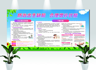 防治出生缺陷 合理增补叶酸