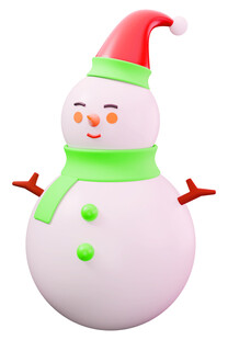 3D雪人
