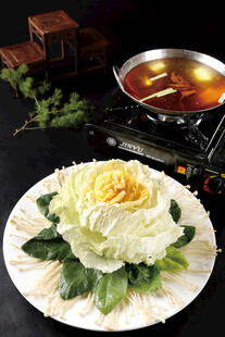 鲍汁蔬菜捞