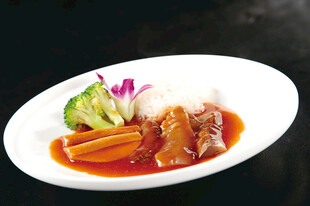 鲍汁黄玉参扣饭 