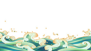 海浪素材