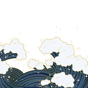 浪花素材