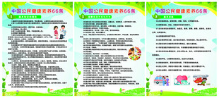 中国公民健康素养66条