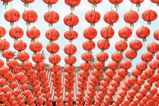 灯笼通济桥
