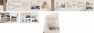 展馆矢量平面