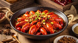 小龙虾摄影图