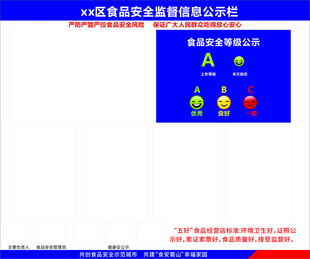 食品安全信息公示