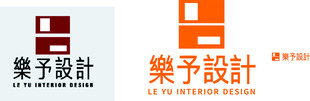 logo设计文字l 乐予设计