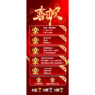 喜报展架