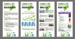 培训班展架