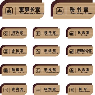 办公室门牌