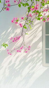 简约小花背景