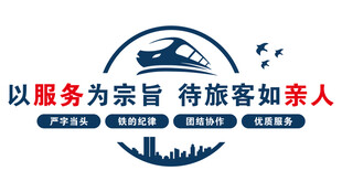 铁路文化墙