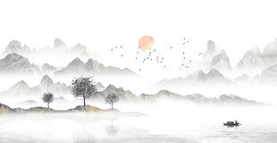 水墨背景