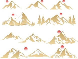 矢量山峰