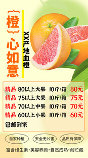 血橙海报