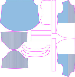 条纹衬衫