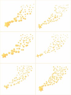 五角星  星星装饰 