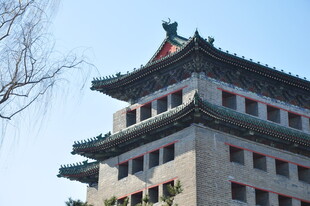 北京德胜门城楼
