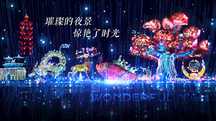 灯光节海报
