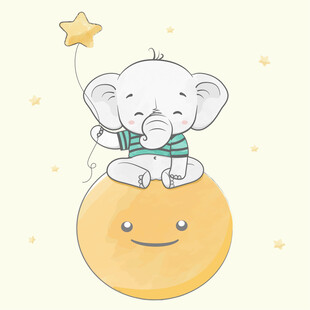 卡通唯美插画