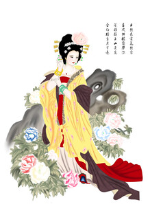 古代美女图