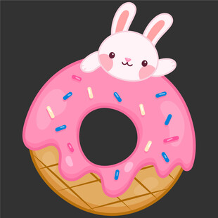 手绘卡通插图   