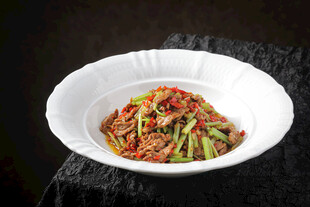 小炒黄牛肉