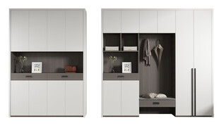 入户大门鞋柜衣柜家玄关装修定制