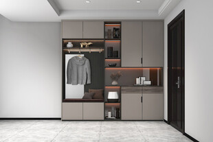 入户大门鞋柜衣柜家玄关装修定制