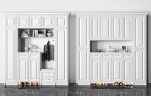 入户大门鞋柜衣柜家玄关装修定制