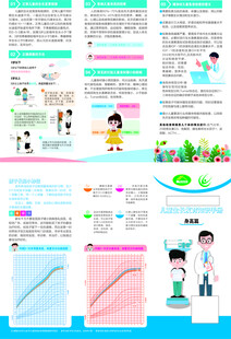 儿童生长发育三折页