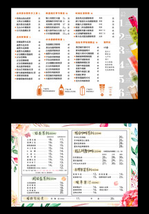 奶茶店价格表