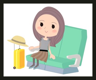 旅游旅行女孩