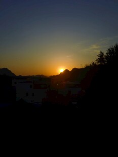 太阳落山