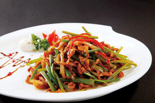 芹菜肉丝
