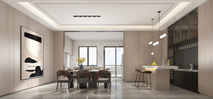 现代简约高级感新中式复古风客厅