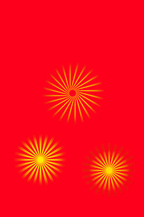 放射线条