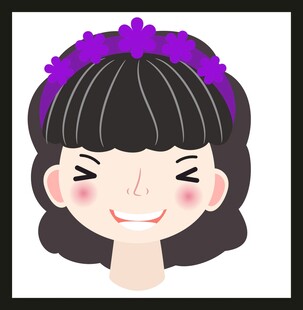 卡通女孩头像