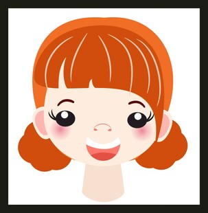 卡通女孩头像