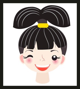 卡通女孩头像