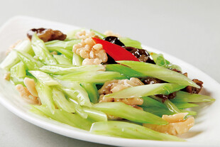 西芹桃仁