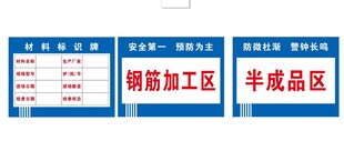 材料标识牌