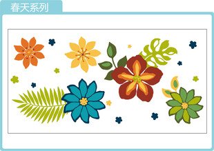 花卉 印花