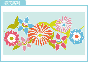 花卉 印花