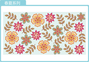 花卉 印花