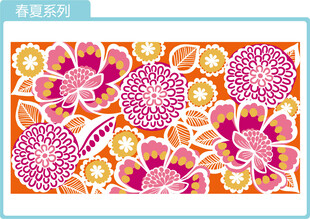 花卉 印花
