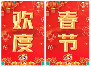 欢度春节
