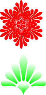 花纹雕刻造型