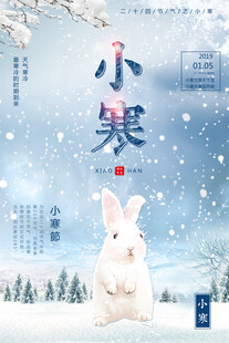 小寒海报